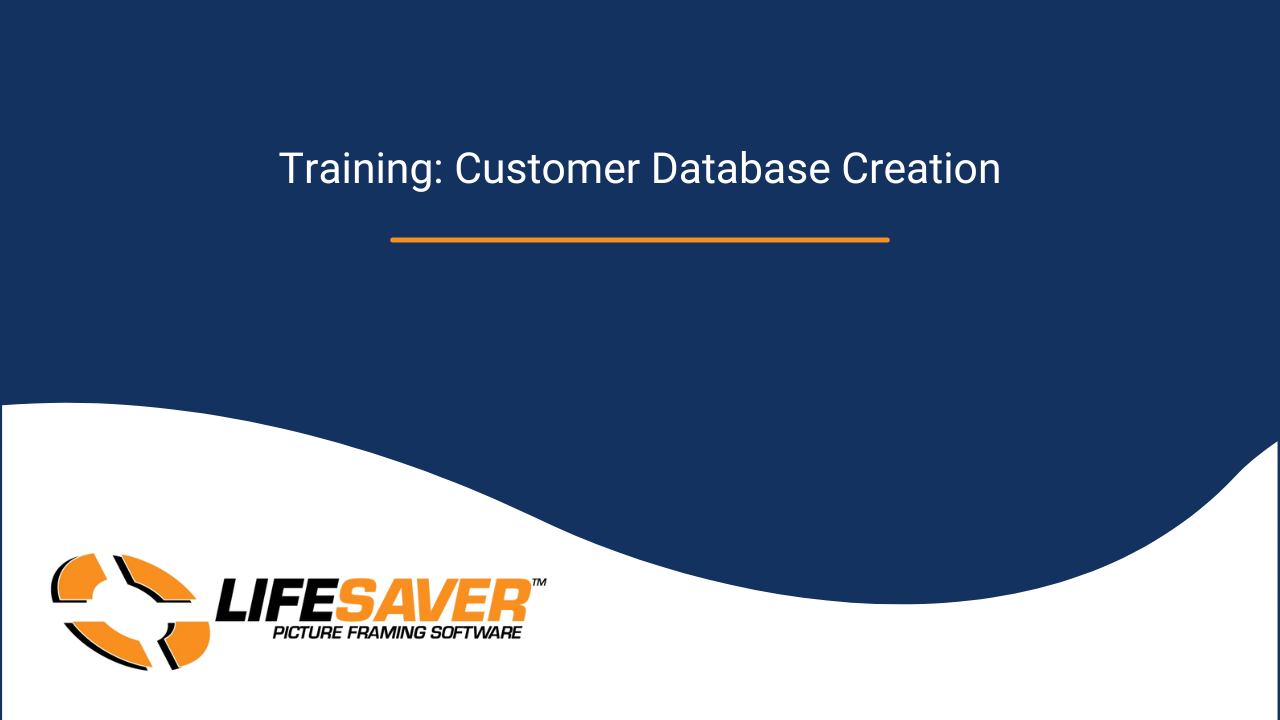 Customer Database Creation